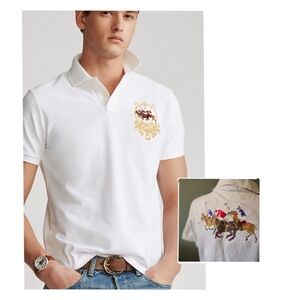 Ralph Lauren 3 Pony International 1967 Challenge Cup Polo Shirt